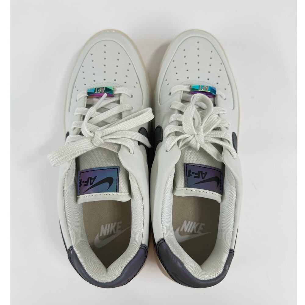 Nike Air Force 1 Sage Low LX AR5409-003 Women’s 8 Spruce Aura White Iridescent - Picture 6 of 10